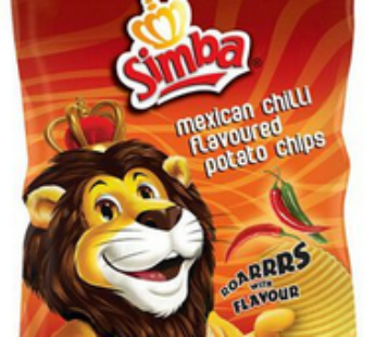 Simba Crisps Mexican Chilli 200g
