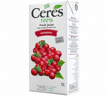 Ceres Cranberry juice (1 ltr)