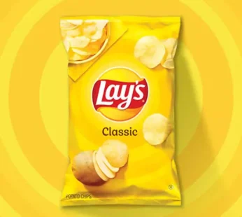 Lays classic potato chips (23g)